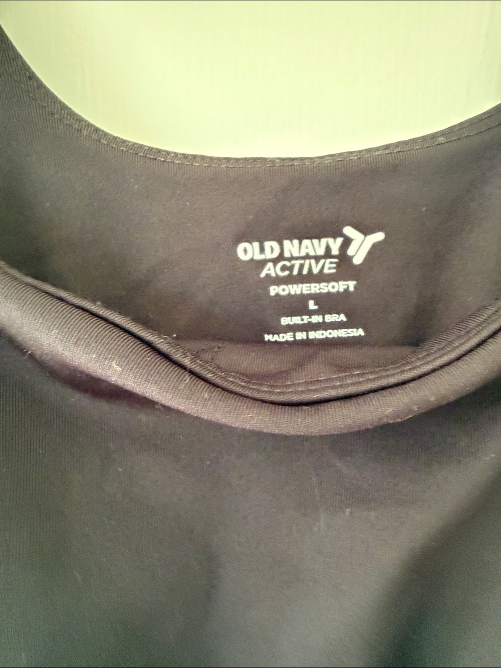 Old Navy Black Scoop Neck Mini Dress - Picture 2 of 2